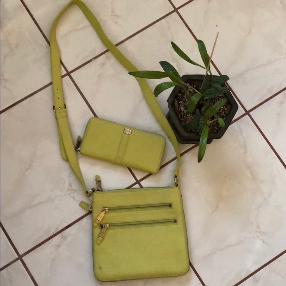 Cole Haan Village Sheila Crossbody & Wallet Set